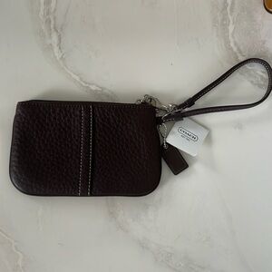 Small Coach wristlet